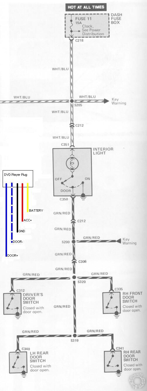 car dvd player wiring? '86 honda civic si -- posted image.