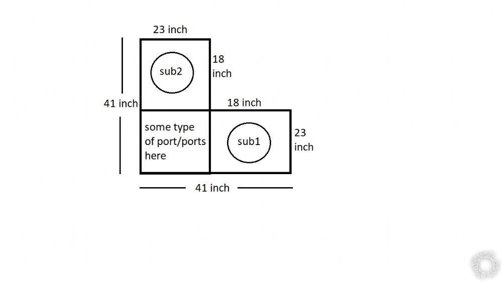 Can a Subwoofer Box Be in the Shape of an L? -- posted image.