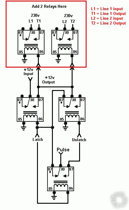 latching relay problem -- posted image.
