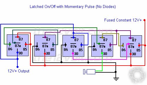 momentary to latched output -- posted image.