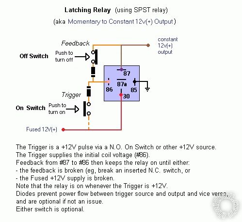 need push on push off relay for hid -- posted image.