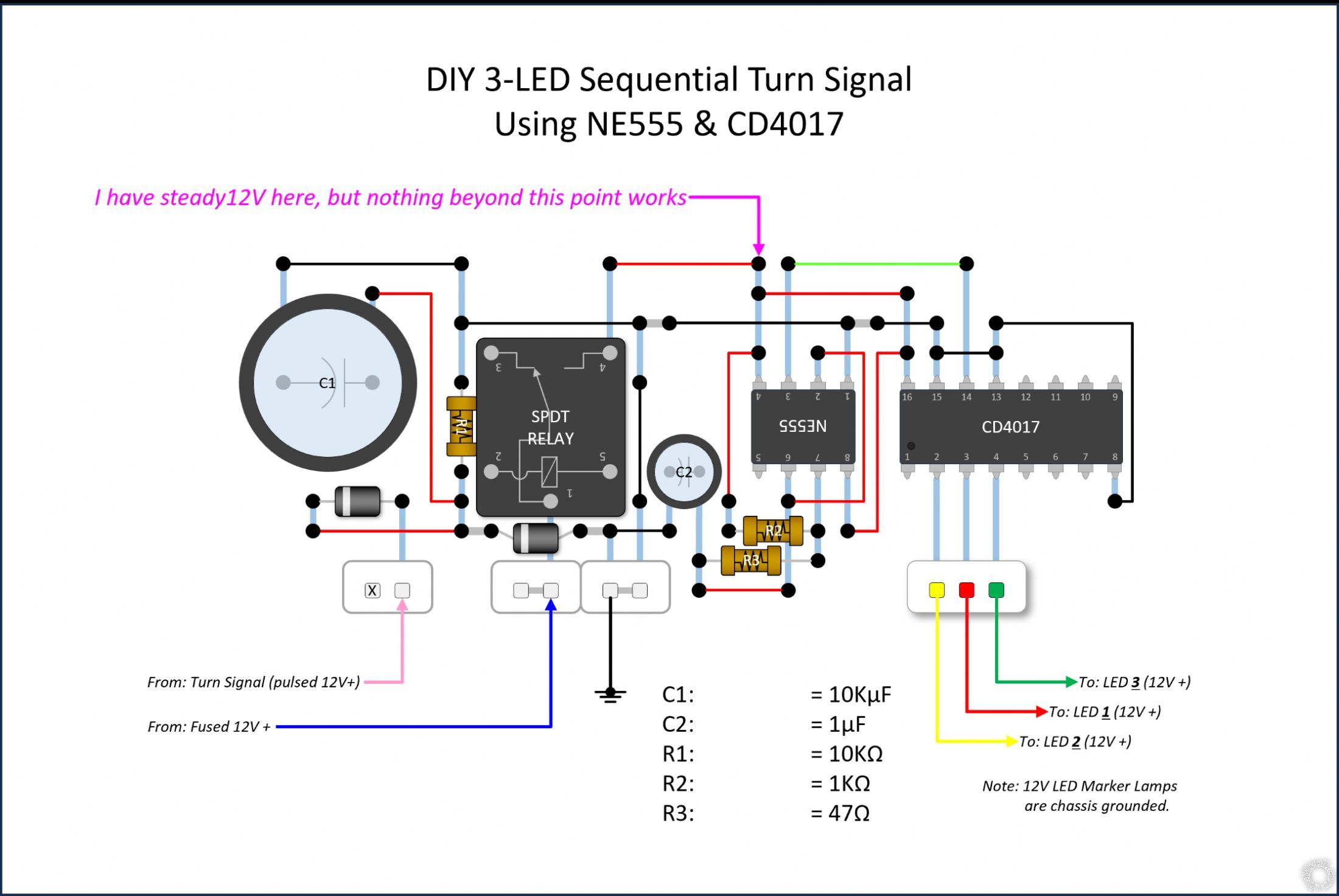 LED Sequential Turn Signals -- posted image.