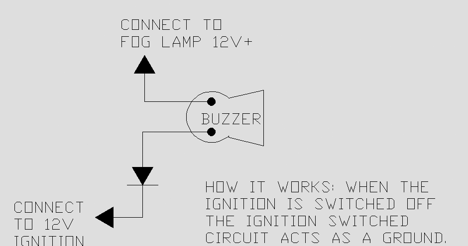 A Simple Lights on Buzzer - FYI -- posted image.