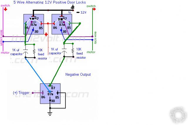 relay to control exhaust cutouts -- posted image.