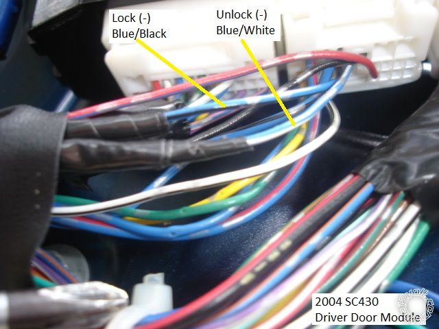 2002-2007 Lexus SC430 Remote Start w/Keyless Pictorial -- posted image.