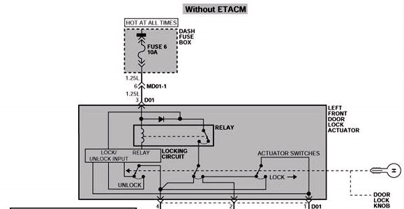 2001 Hyundai Accent door locks -- posted image.