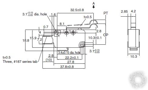 How To Use A DPDT Relay With One Microswitch? - Last Post -- posted image.