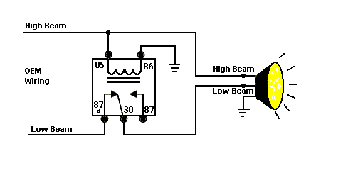 headlight wiring with relay -- posted image.