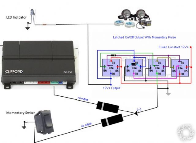 switch with alarm accessory output -- posted image.