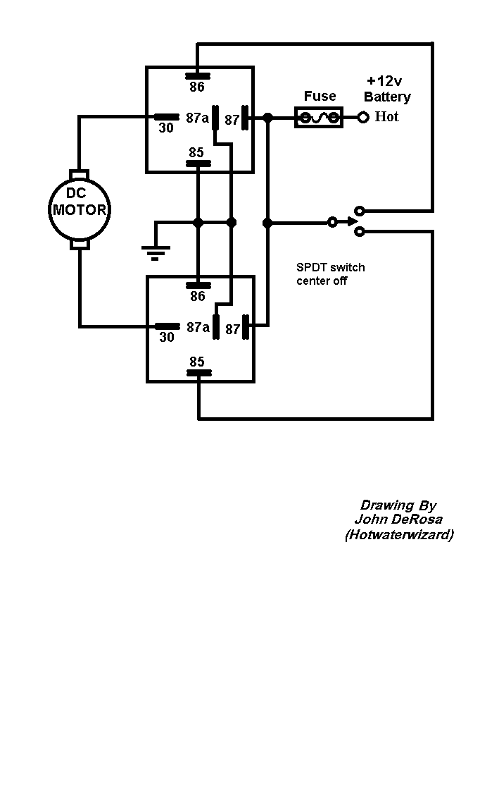 Simple Diagram For Power Windows