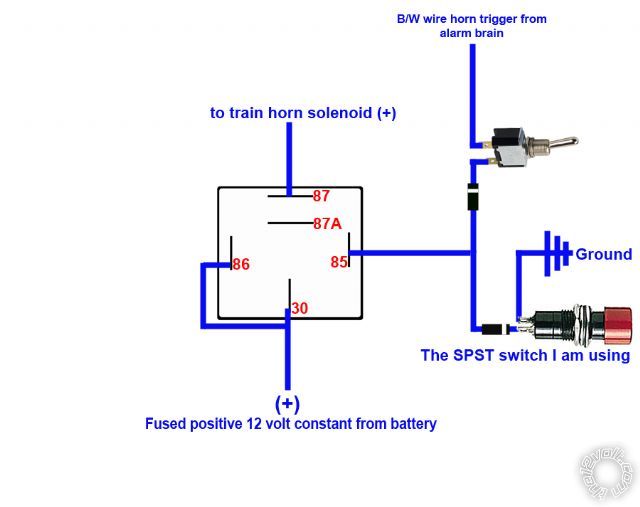 Horn Wiring Diagram Without Relay - Wiring Diagram