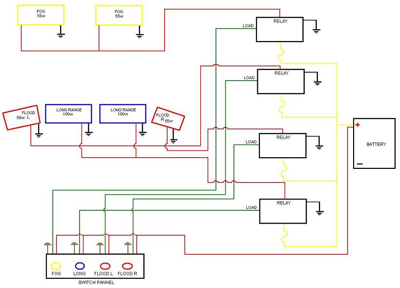 Nissan Frontier Fog Light Wiring Diagram from www.the12volt.com