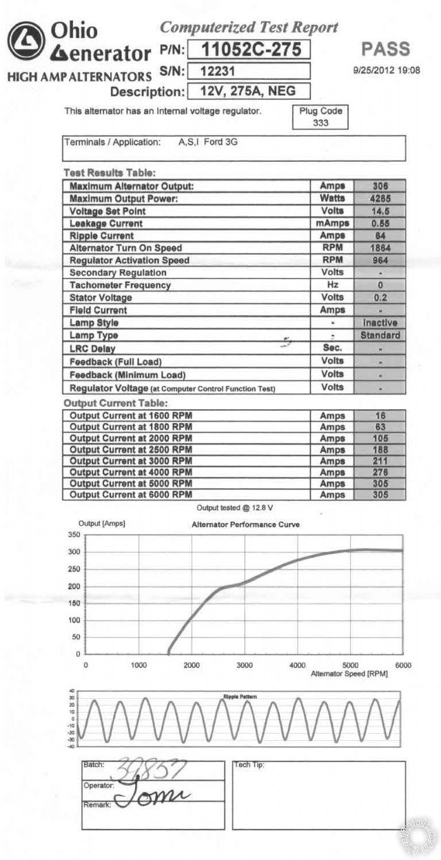 ohio gen alternator for 2007 pathfinder -- posted image.