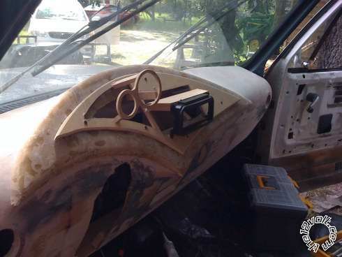 86 Chevy C20, Fiberglass Dash and Doors -- posted image.