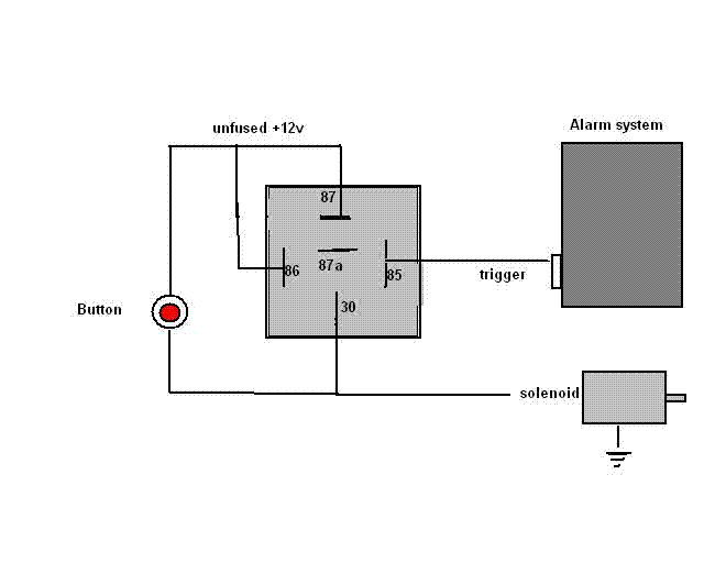 Door Popper Relay Wiring Diagram - Hanenhuusholli