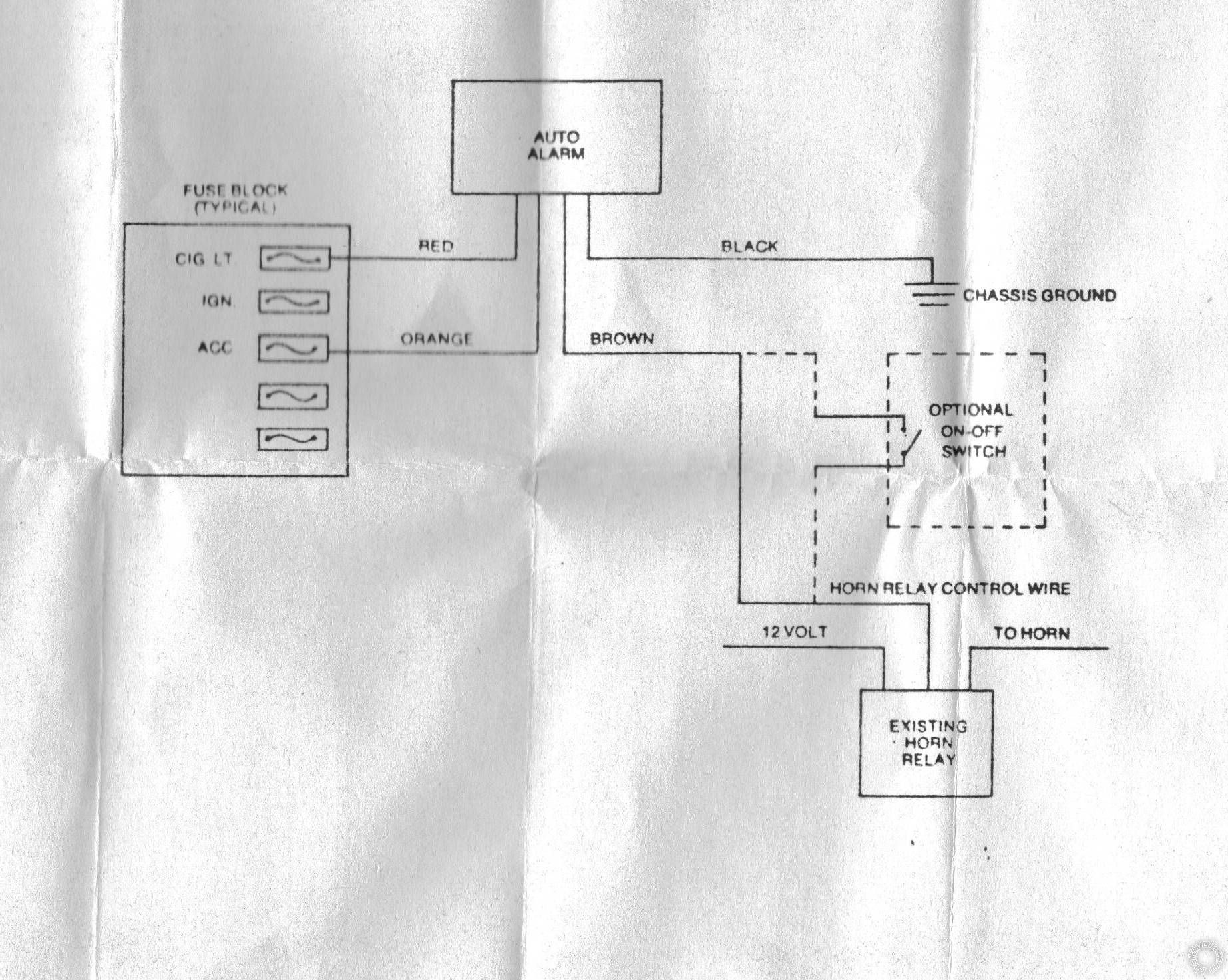 57 Chevrolet, Battery Cut-Off System, Alarm - Last Post -- posted image.