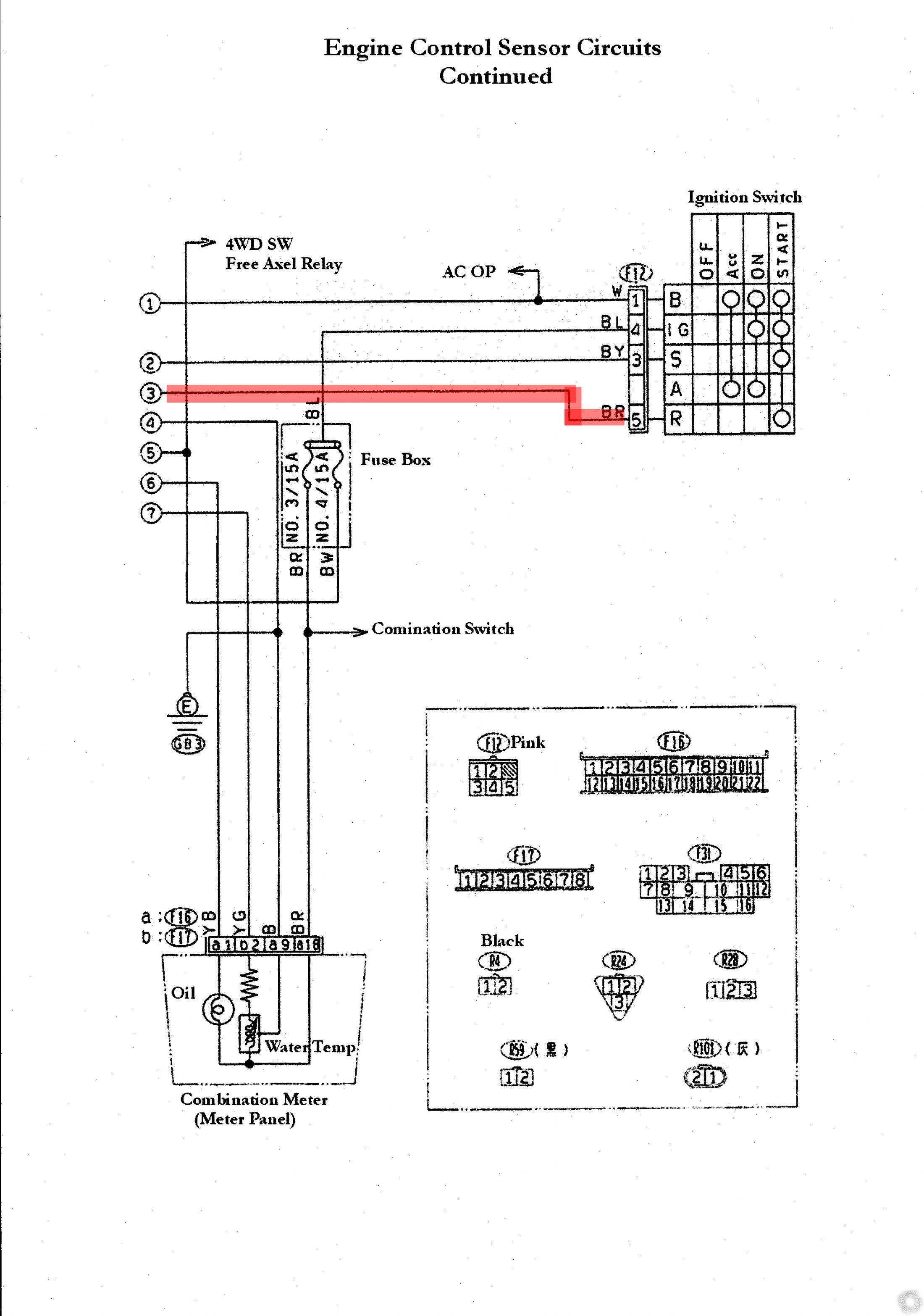 Reading 1993 Subaru KS4 Sambar Wiring Diagram -- posted image.