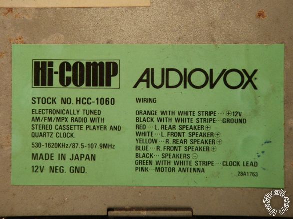 audiovox hi comp hcc 1060 -- posted image.