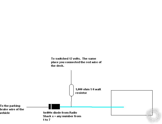 park brake interlock - Last Post -- posted image.