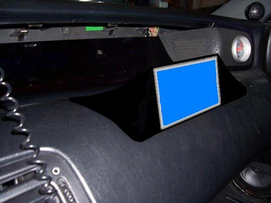 lcd monitor in pass airbag location -- posted image.