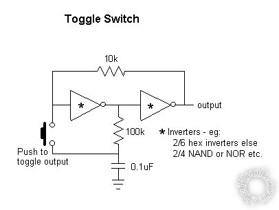 single button latching relay -- posted image.