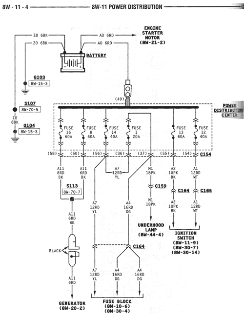 1995 jeep gc schematic -- posted image.