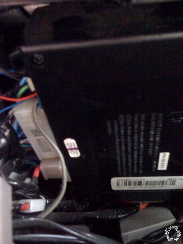 subwoofer placement in wedge box -- posted image.