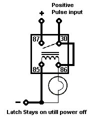 retained accessory power with 1 relay?