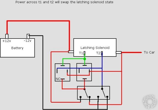 latching master relay wiring -- posted image.