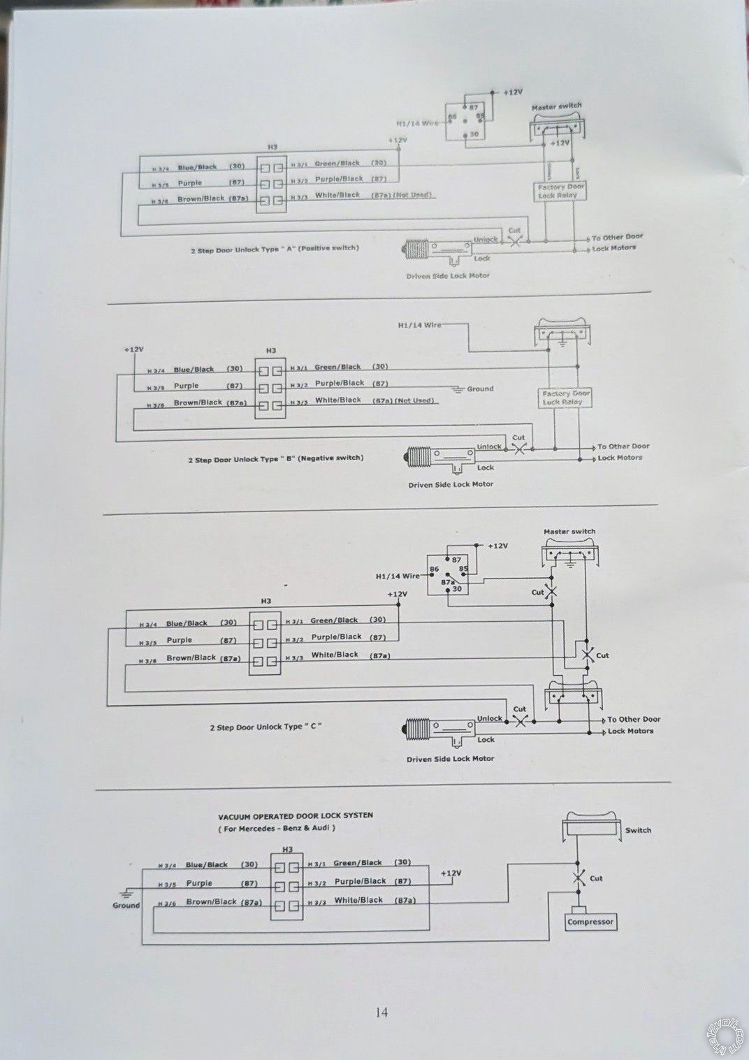 2002 Ford E-450, Varad VS-702 Alarm, Remote Start -- posted image.