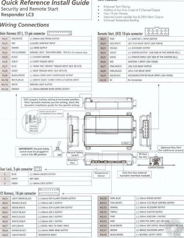 Viper Smart Start Wiring Diagram Viper 5301 Remote Start Wiring Diagram - Wiring View and Schematics Diagram