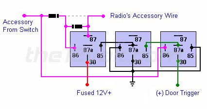 12 Volt Double-Pole Double-Throw Relay (DPDT)