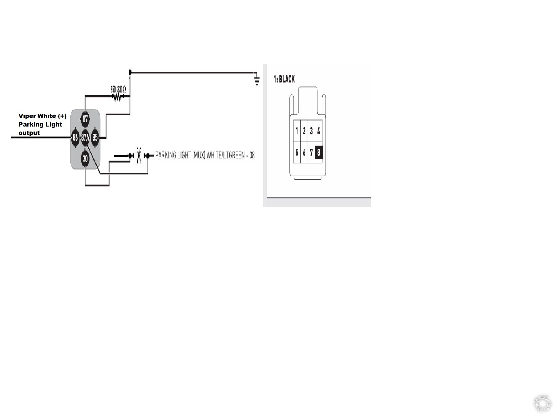 2005 Dodge Ram 2500 Diesel, Viper 5305V Remote Start -- posted image.