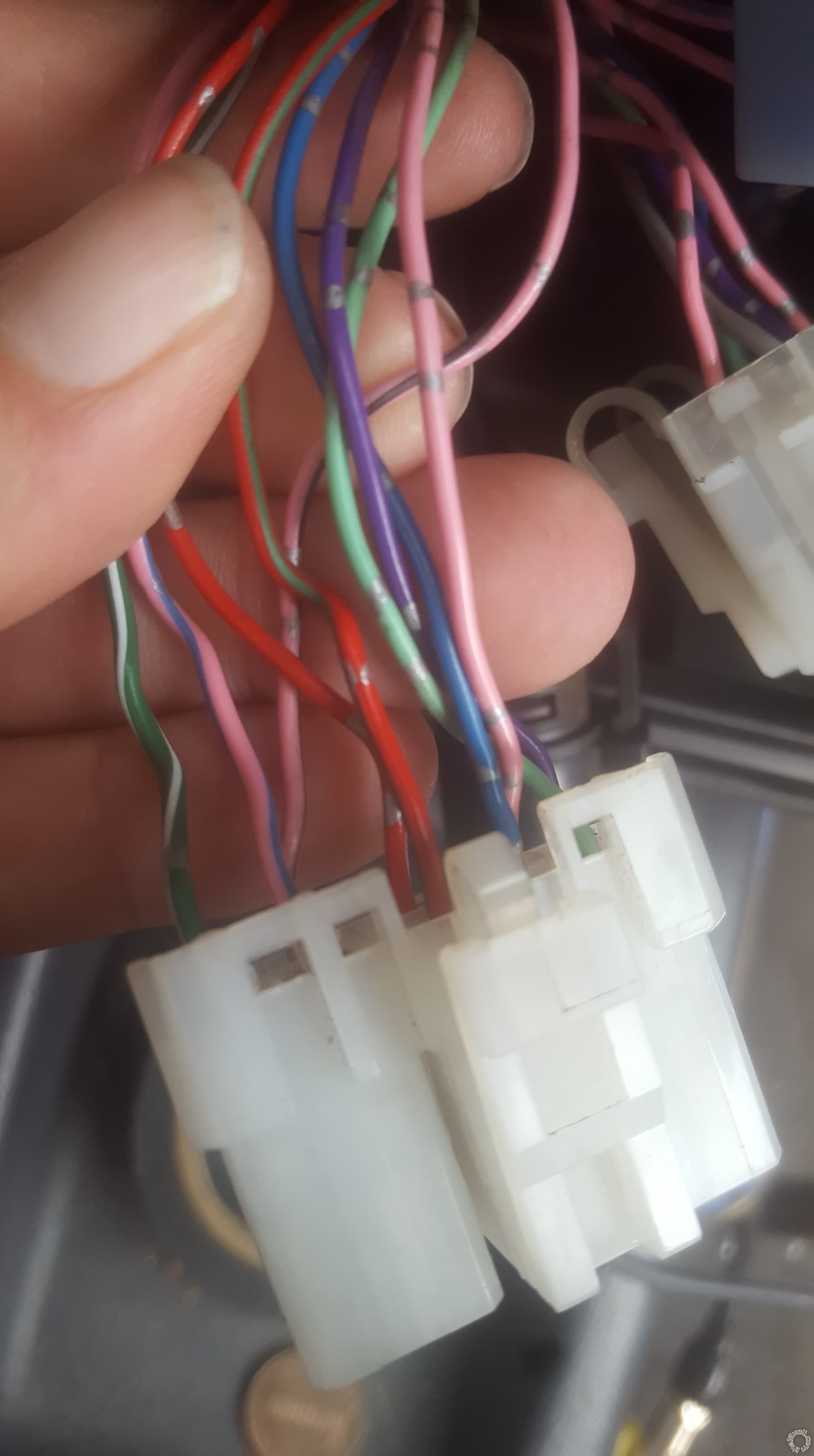 1995 Nissan Pathfinder Stereo Wiring -- posted image.