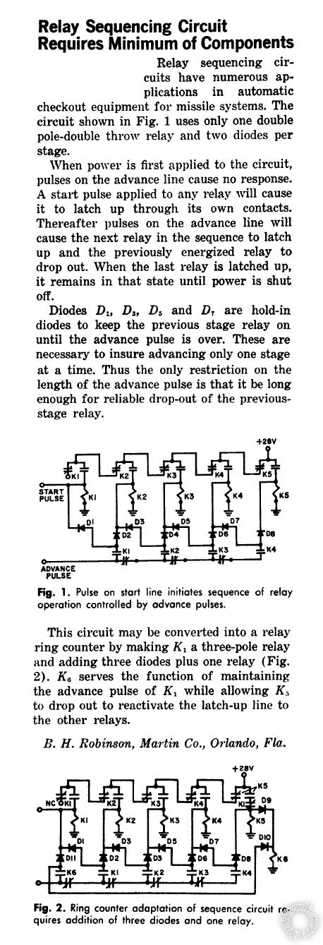 single pulse on/off latch relays -- posted image.
