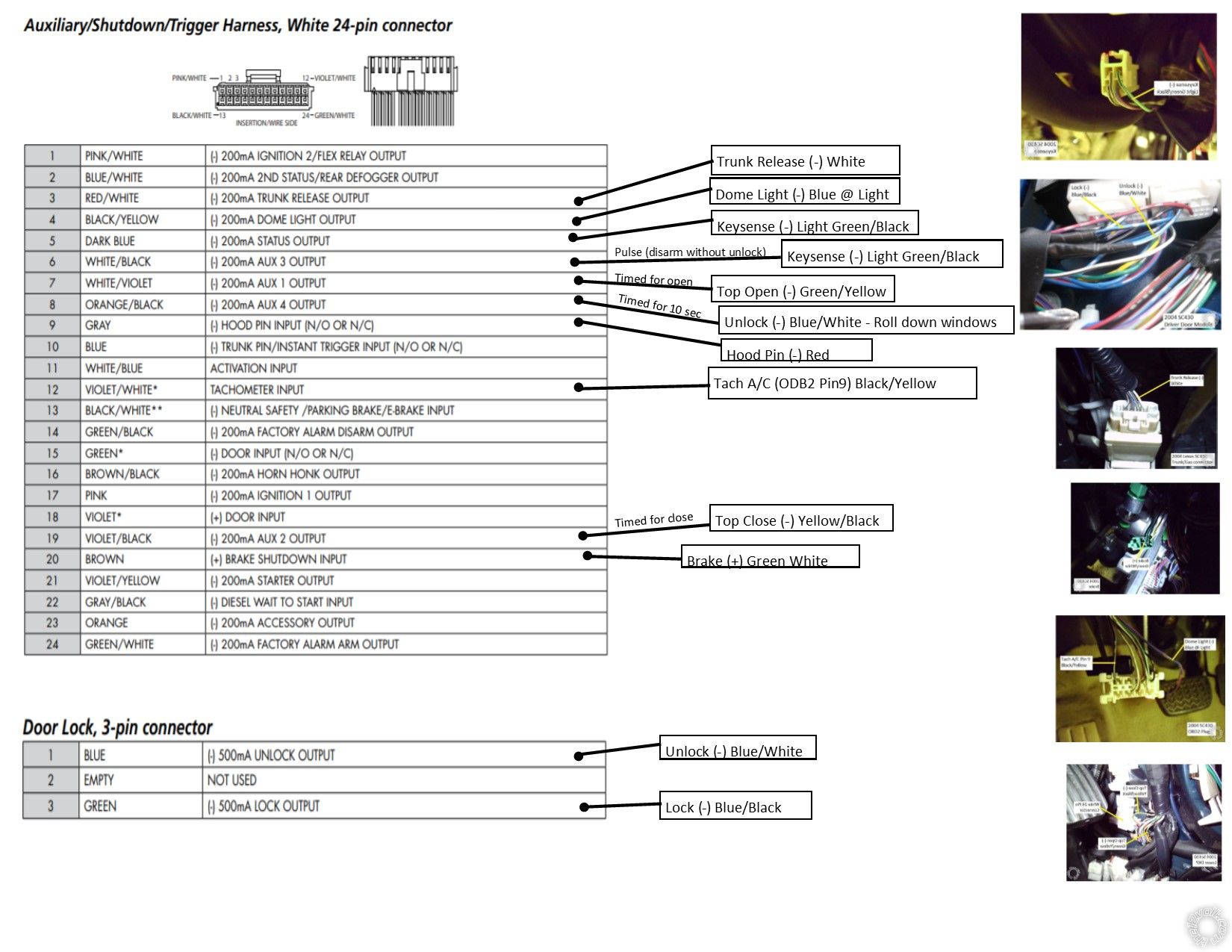 2002 Lexus SC430, Viper 5906v -- posted image.