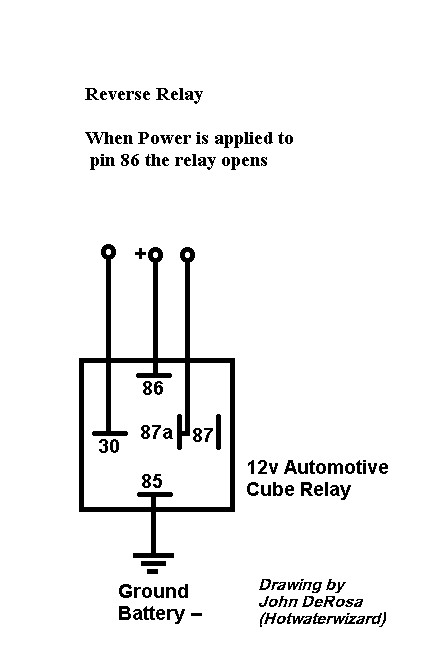 relay for folding mirrors -- posted image.