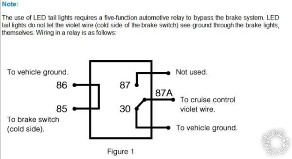 led third brake light relay -- posted image.