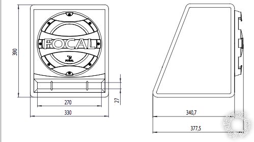 Strange port calcs, Focal P25 subs -- posted image.