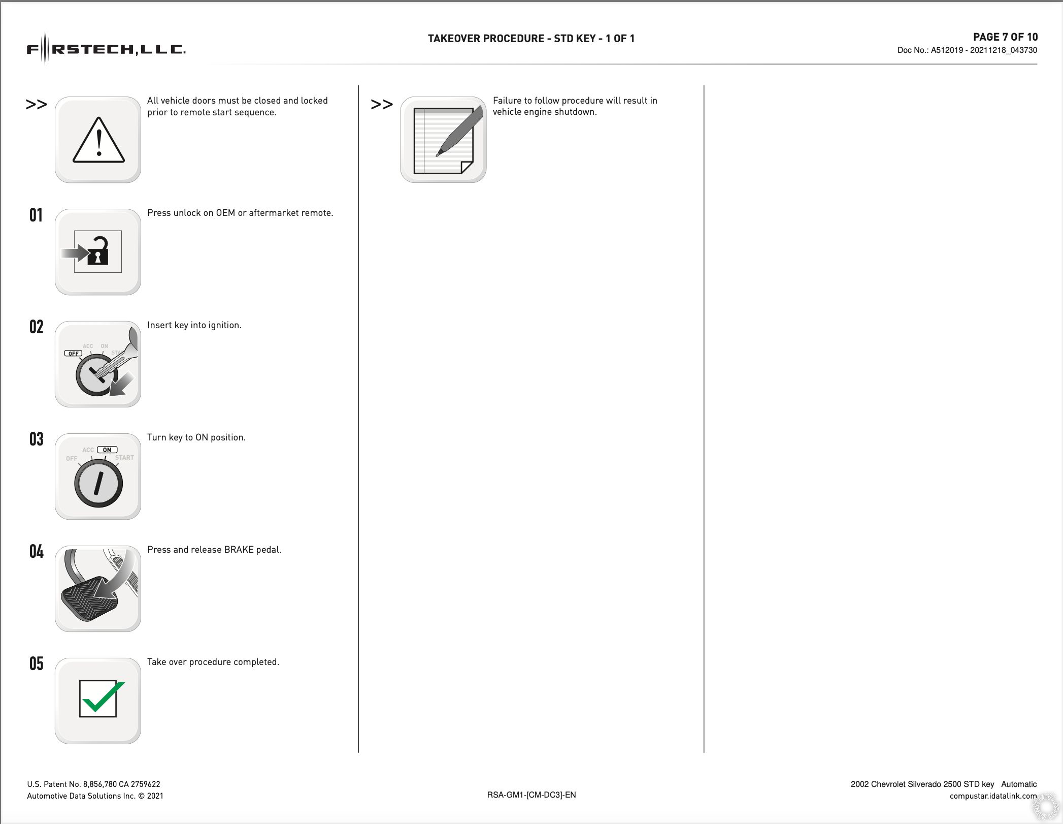 2002 Chevrolet Silverado 2500HD Duramax, Firstech FT-DC3-LC - Last Post -- posted image.