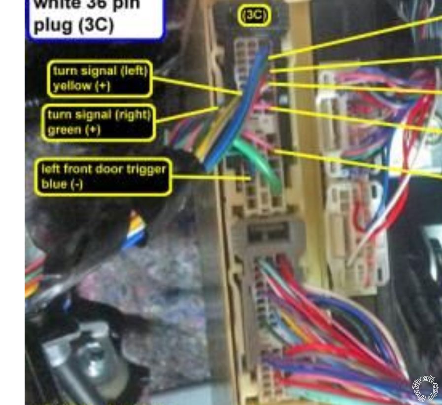 How to Remove Plastic Connector Plug, 2014 Toyota Camry -- posted image.