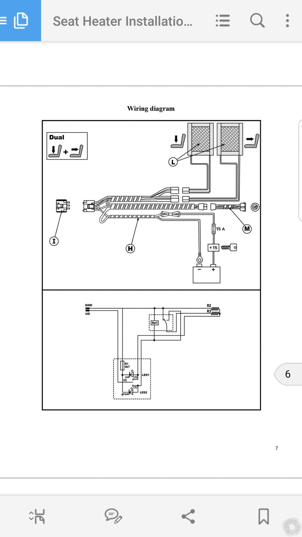 Aftermarket Heated Seating Wiring -- posted image.