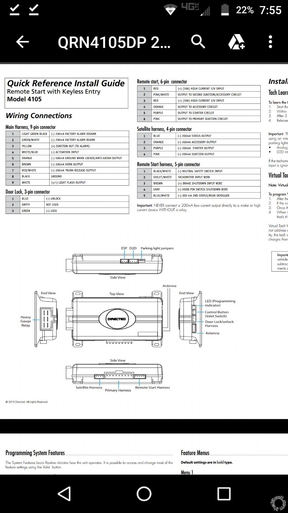 Viper 4105 2009 Chevy Aveo - Page 2 -- posted image.