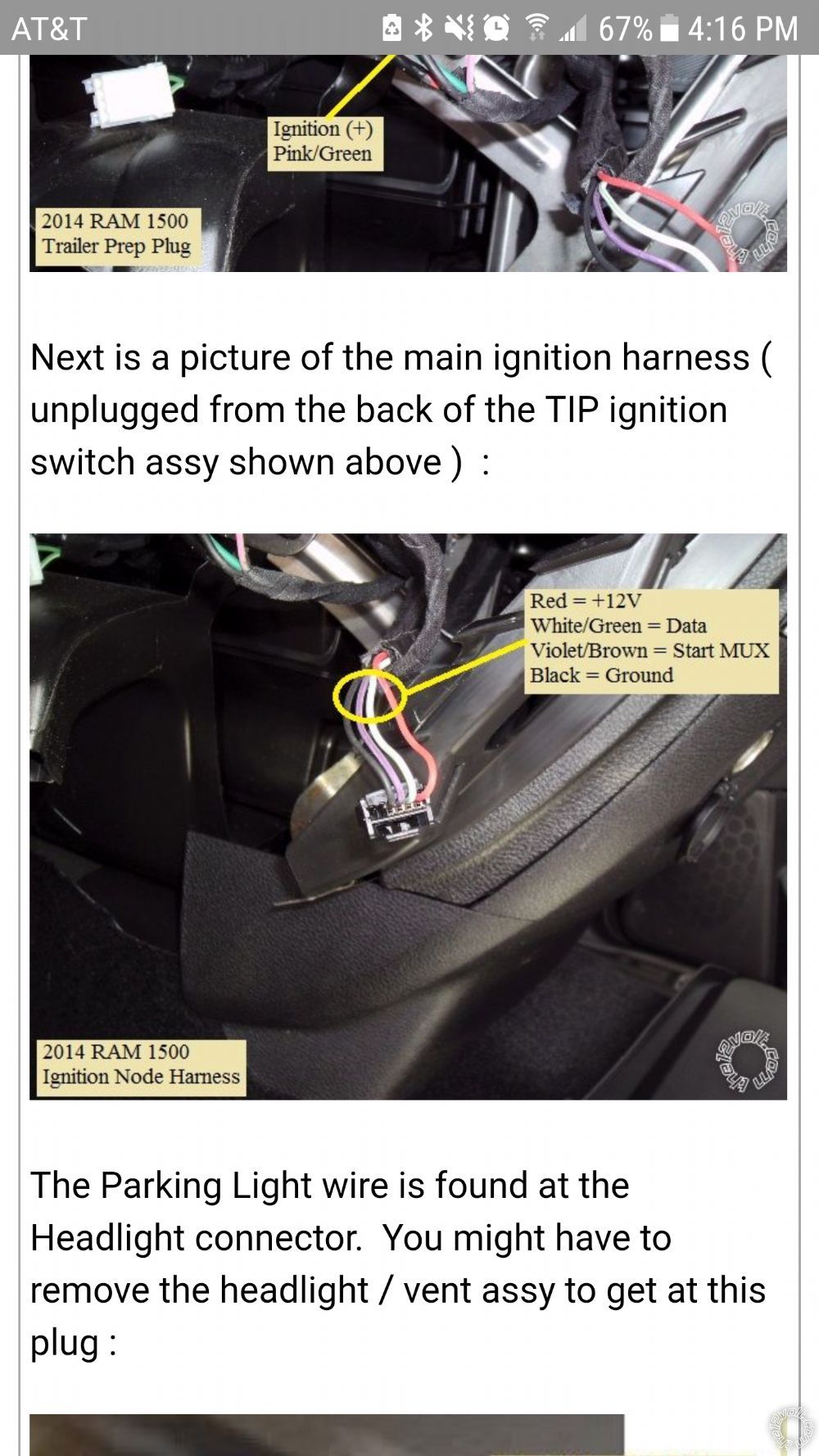 2016 Ram - Horn Wire - Last Post -- posted image.