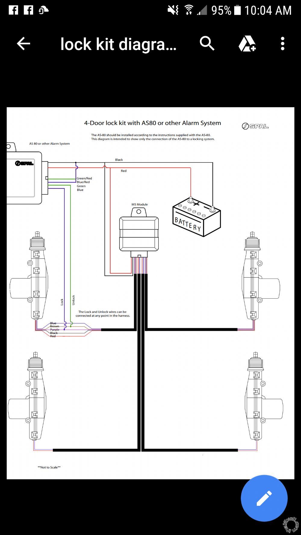 Avital 4105L PKALL Install 2000 Ford Taurus -- posted image.