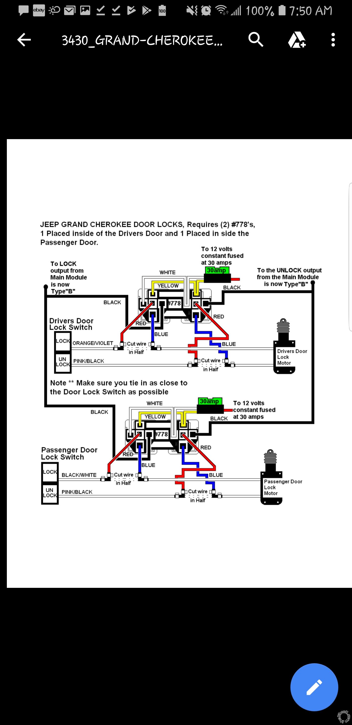 Lock Problem in 2004 Grand Cherokee -- posted image.