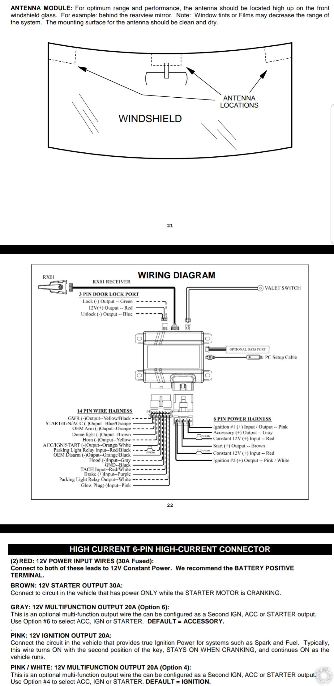 Crimestopper RS2-G3, 2005 Ford Escape -- posted image.