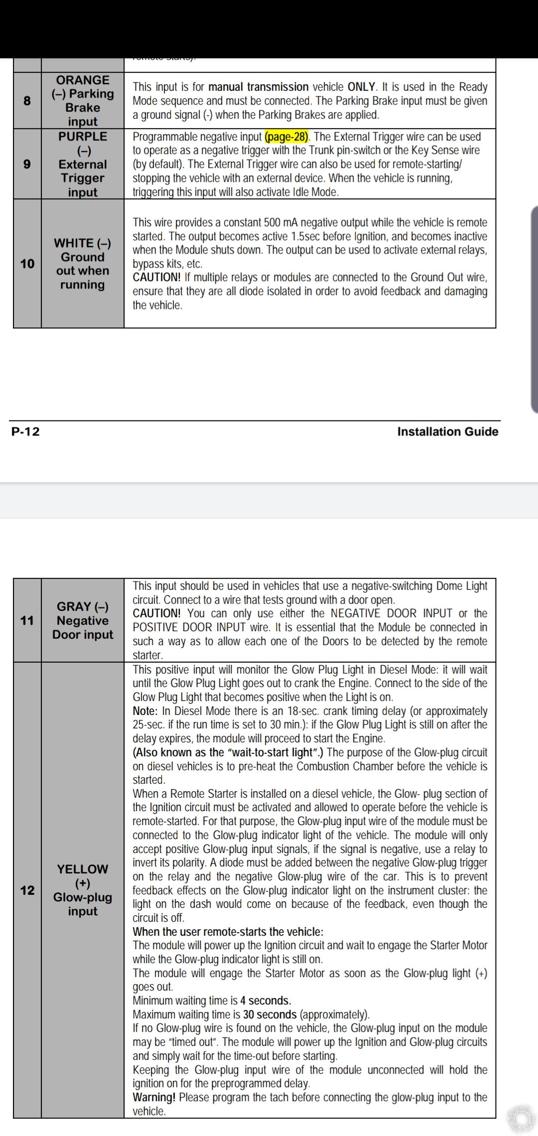 BMW E39 Remote Starter Wiring Confusion -- posted image.