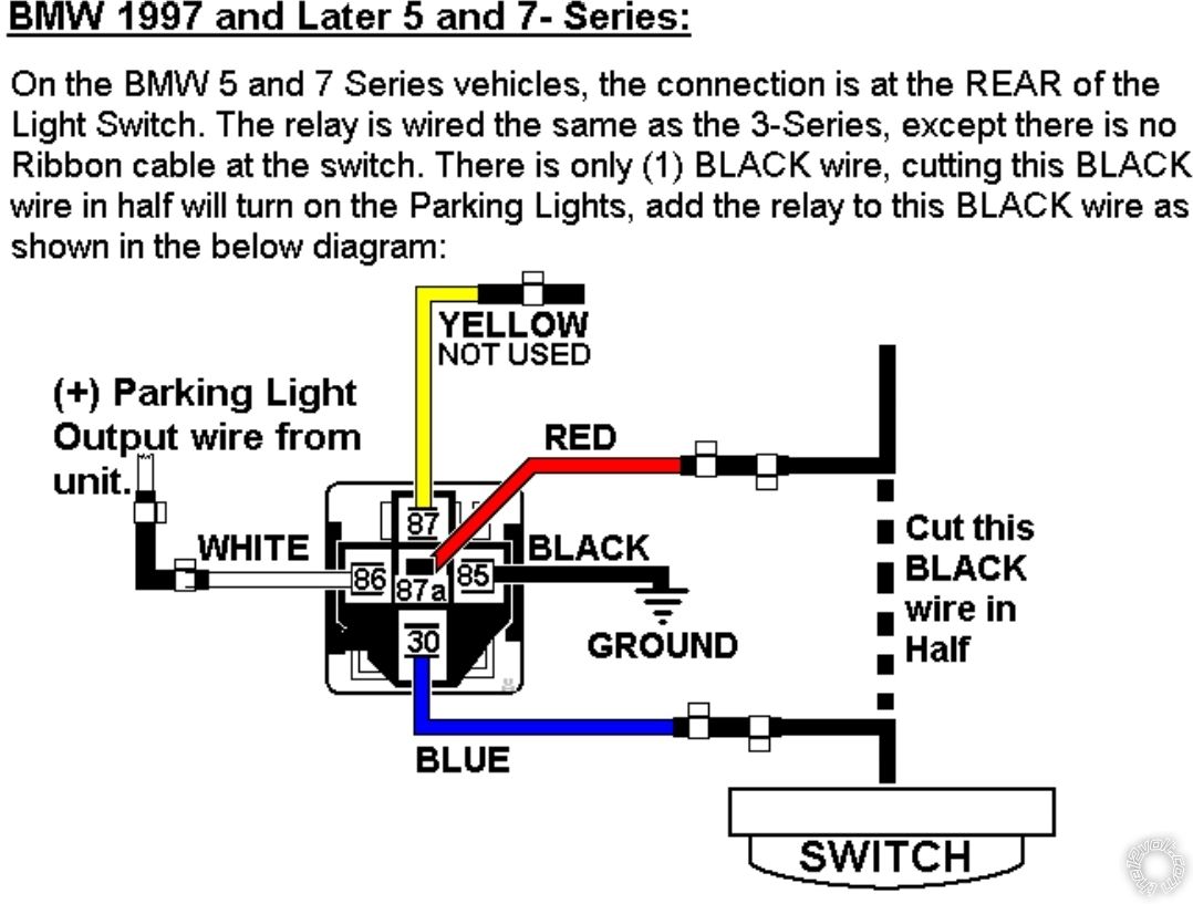 Pictorial Remote Starter 1998 BMW 528i E39 -- posted image.