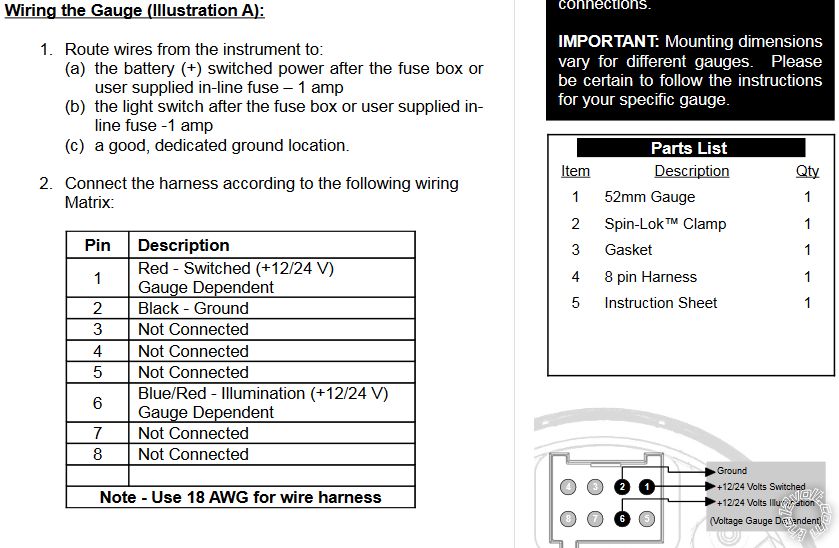 Volt Meter LED Warning How To? - Last Post -- posted image.